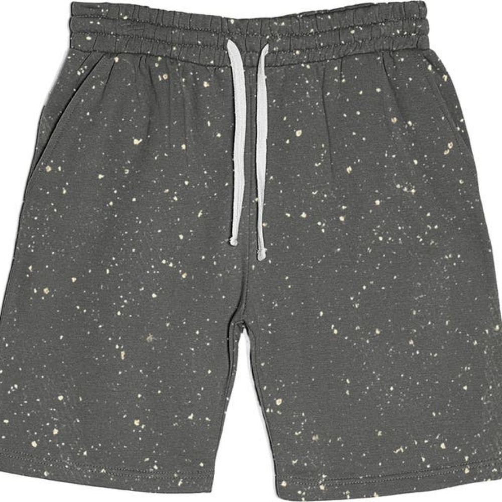 NWT Fleece Factory Salt Wash Sweat Shorts Stee  Small
